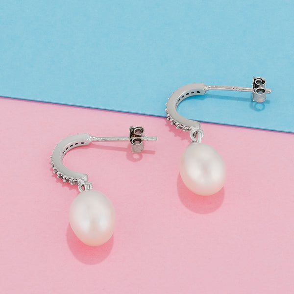 Splendid pearl earrings sales