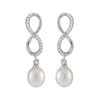 Infinity designed Silver Earrings