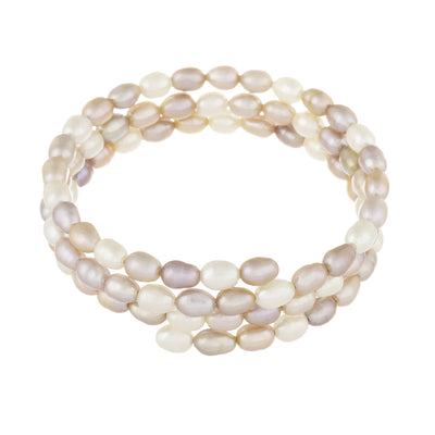 Beautiful Adjustable Bangle Pearl Bracelet