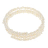 Keshi Pearl Triple Row Bracelet