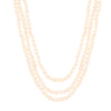 Beautiful White Endless Necklace