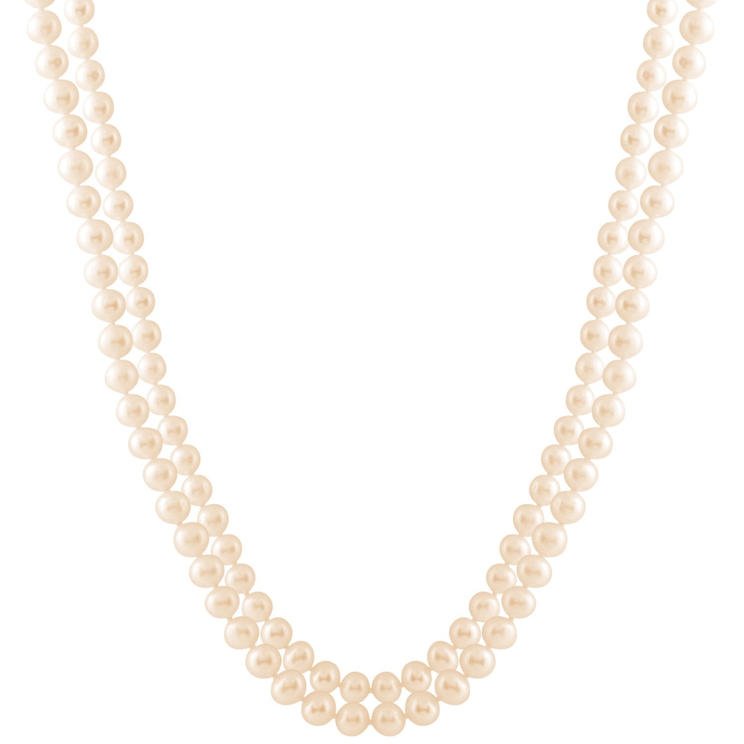 Long Endless 100" Freshwater Pearl Necklace