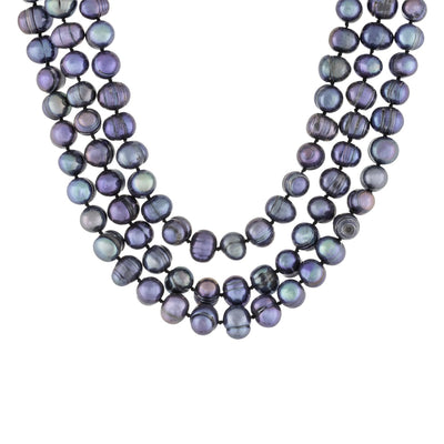 Stunning 100" Endless Pearl Necklace