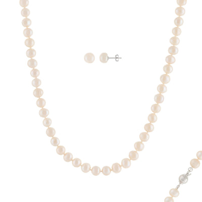 Immaculate 2 Piece White Pearl Set