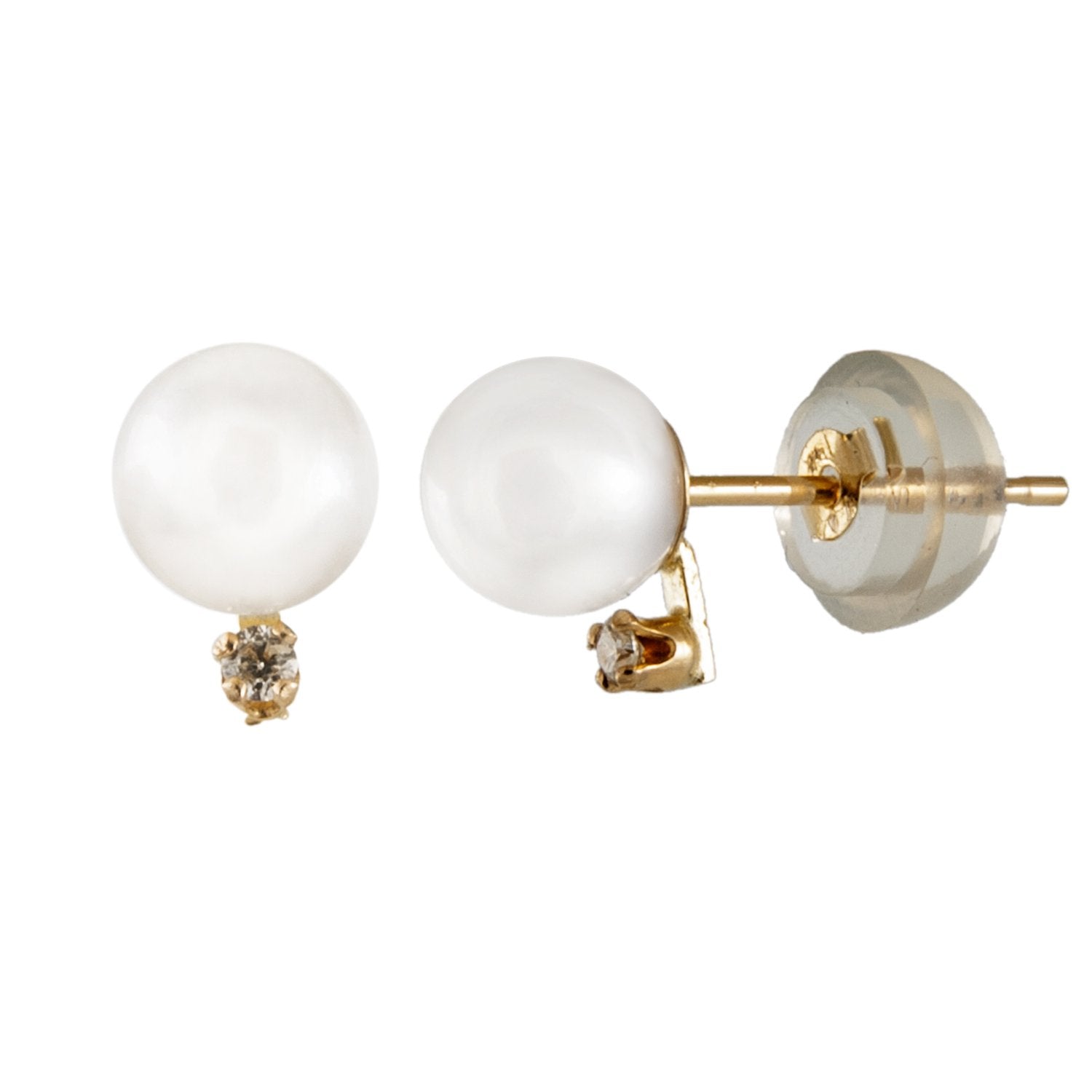 Kids Pearl Stud Earrings
