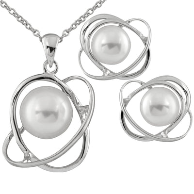 Fancy Isotope Shaped Pearl Set
