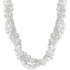 Braided Freshwater Pearl Necklace