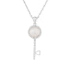 Key to the Heart Pearl Pendant