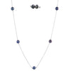 Freshwater Pearl Station necklace Set