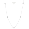 Freshwater Pearl Station necklace Set