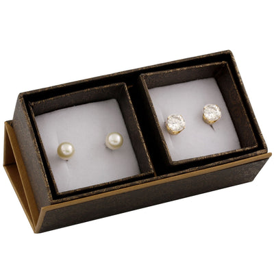 Duo of Beautiful Lustruous Pearls