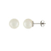 Imaculate White South Sea Pearl Studs