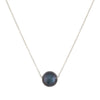 Beautiful Round Tahitian Pearl Slider