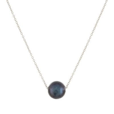 Beautiful Round Tahitian Pearl Slider