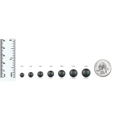 Decadent Gray 10mm Pearl Studs